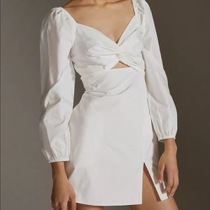 Mare Mare x Anthropologie Twist Front Mini Dress